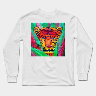 Tiger Head #1a Long Sleeve T-Shirt